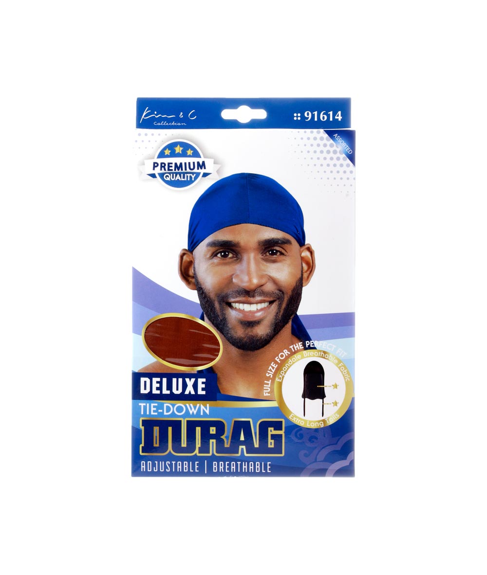 Kim & C Deluxe Tie Down Durag, ACCESSORIES JEWELRY FASHION - Cloré Beauty