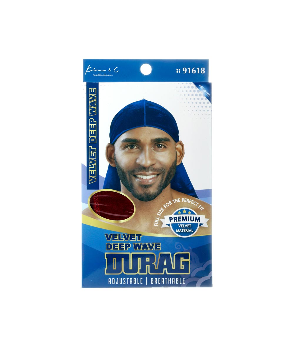 Kim & C Velvet Deep Wave Durag