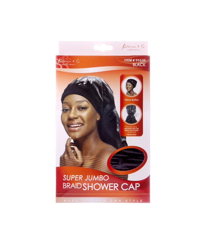 Kim & C Super Jumbo Braid Shower Cap