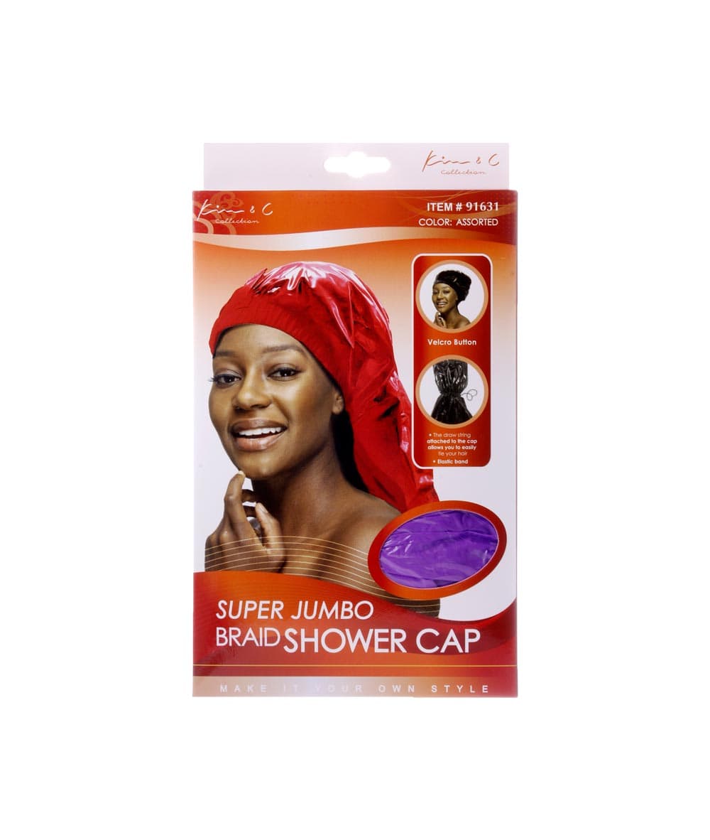 Kim & C Super Jumbo Braid Shower Cap, ACCESSORIES JEWELRY FASHION - Cloré Beauty