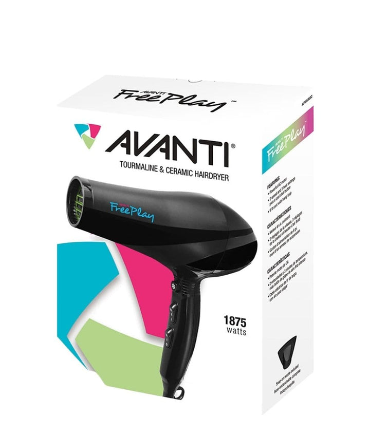 Avanti Freeplay Tourmaline & Ceramic Hairdryer #Afrair2C