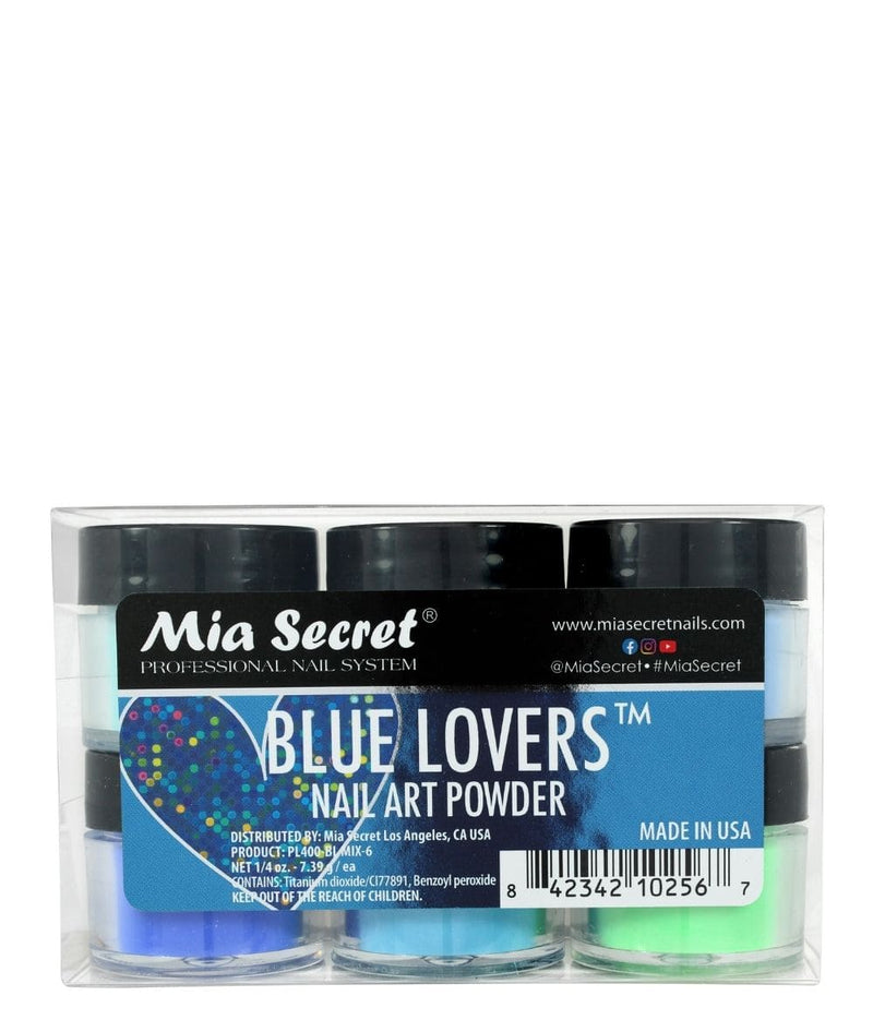 Mia Secret Acrylic Nail Art Powder Collection Mix6 1/4 oz