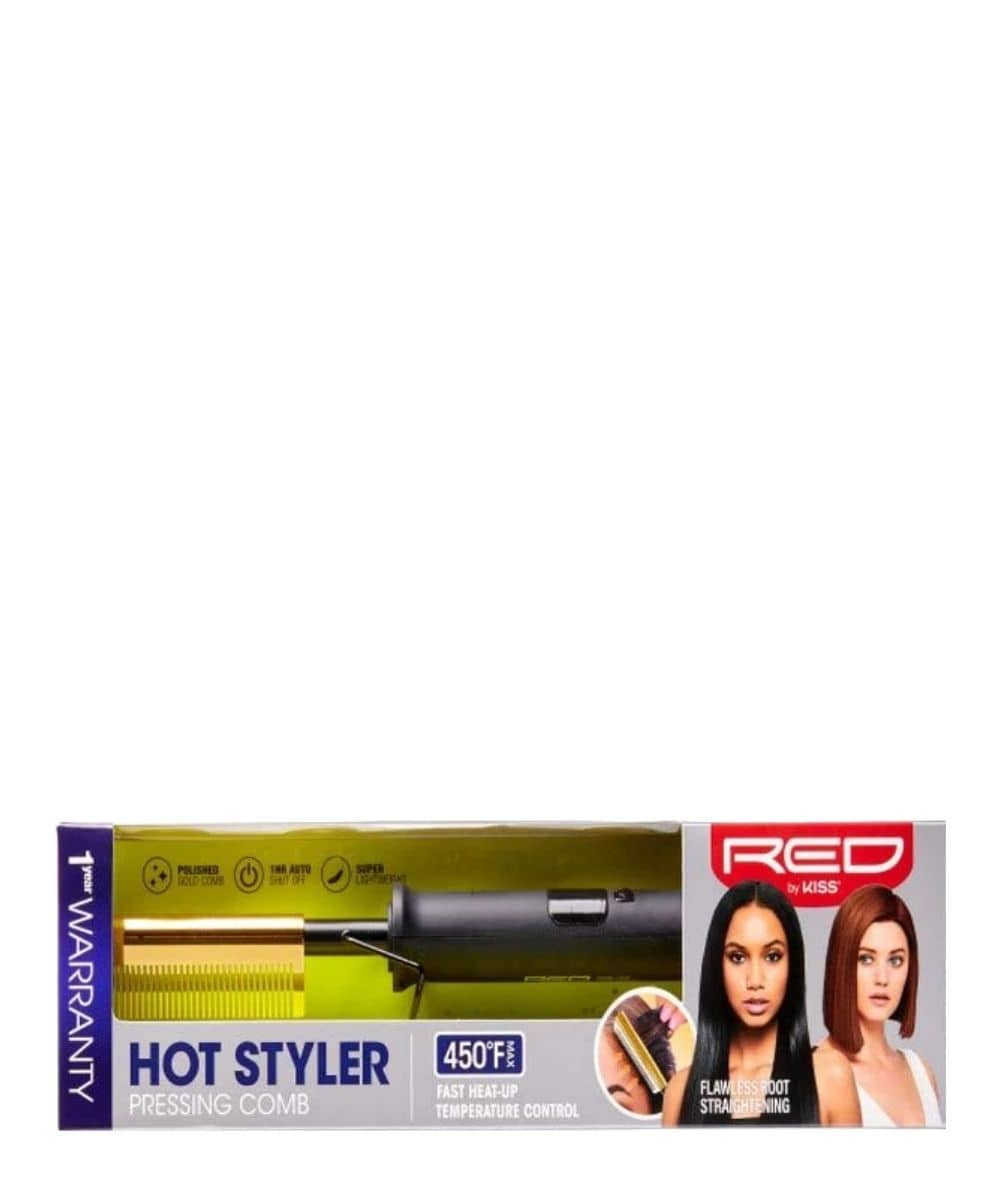 Red By Kiss Hot Styler Pressing Comb #Hc01, HAIR STYLING TOOLS - Cloré Beauty
