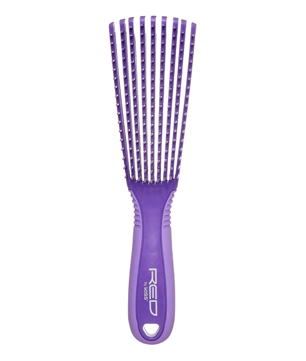Red By Kiss Ez Glide & Define Detangle Brush [Purpple] #HH63, HAIR STYLING TOOLS - Cloré Beauty