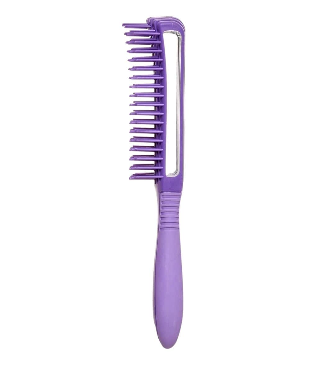 Red By Kiss Ez Glide & Define Detangle Brush [Purpple] #HH63