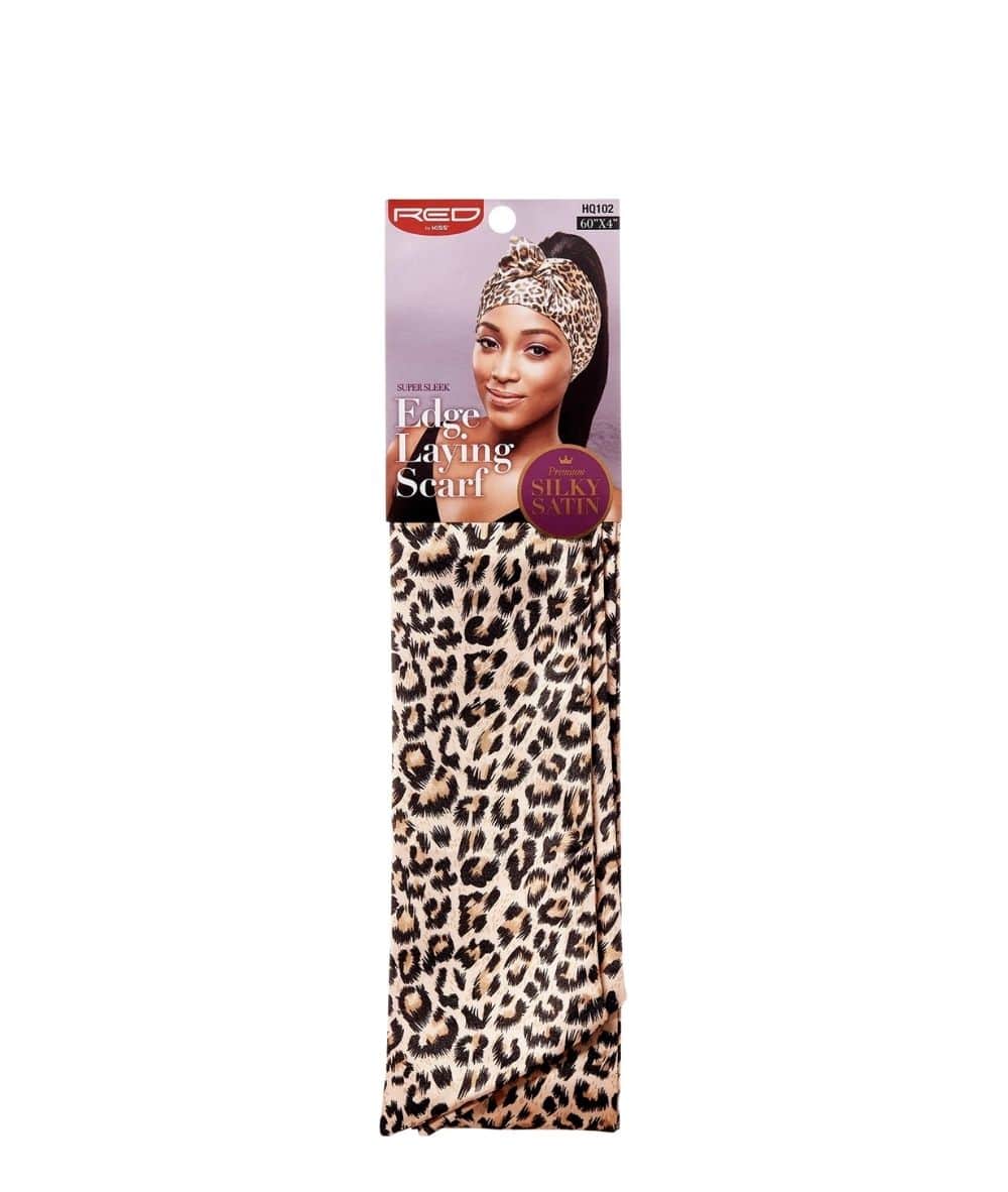 Red By Kiss Edge Laying Scarf [Leopard] #Hq102, ACCESSORIES JEWELRY FASHION - Cloré Beauty