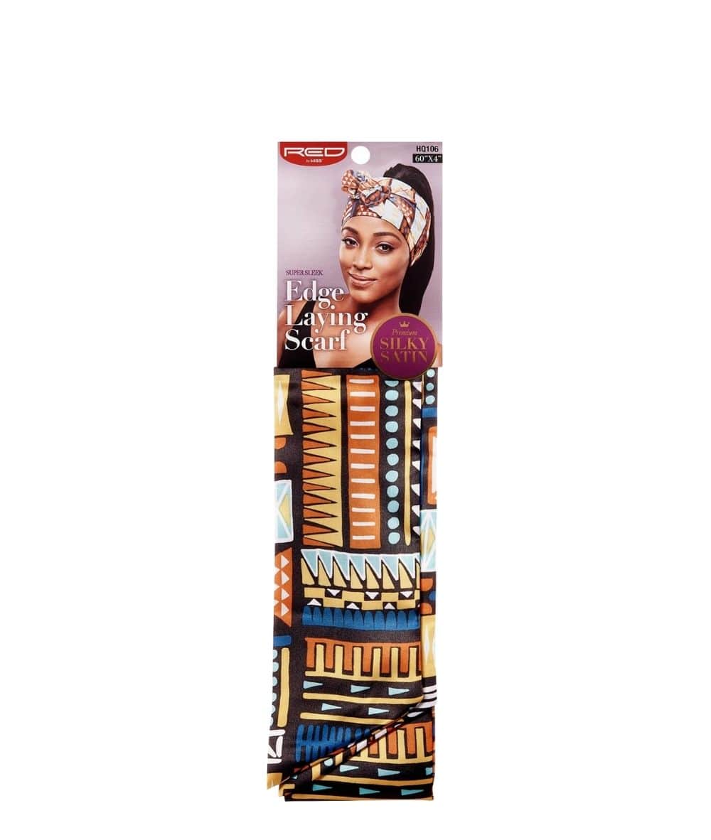 Red By Kiss Edge Laying Scarf [Aztec] #Hq106, Accessory - Cloré Beauty