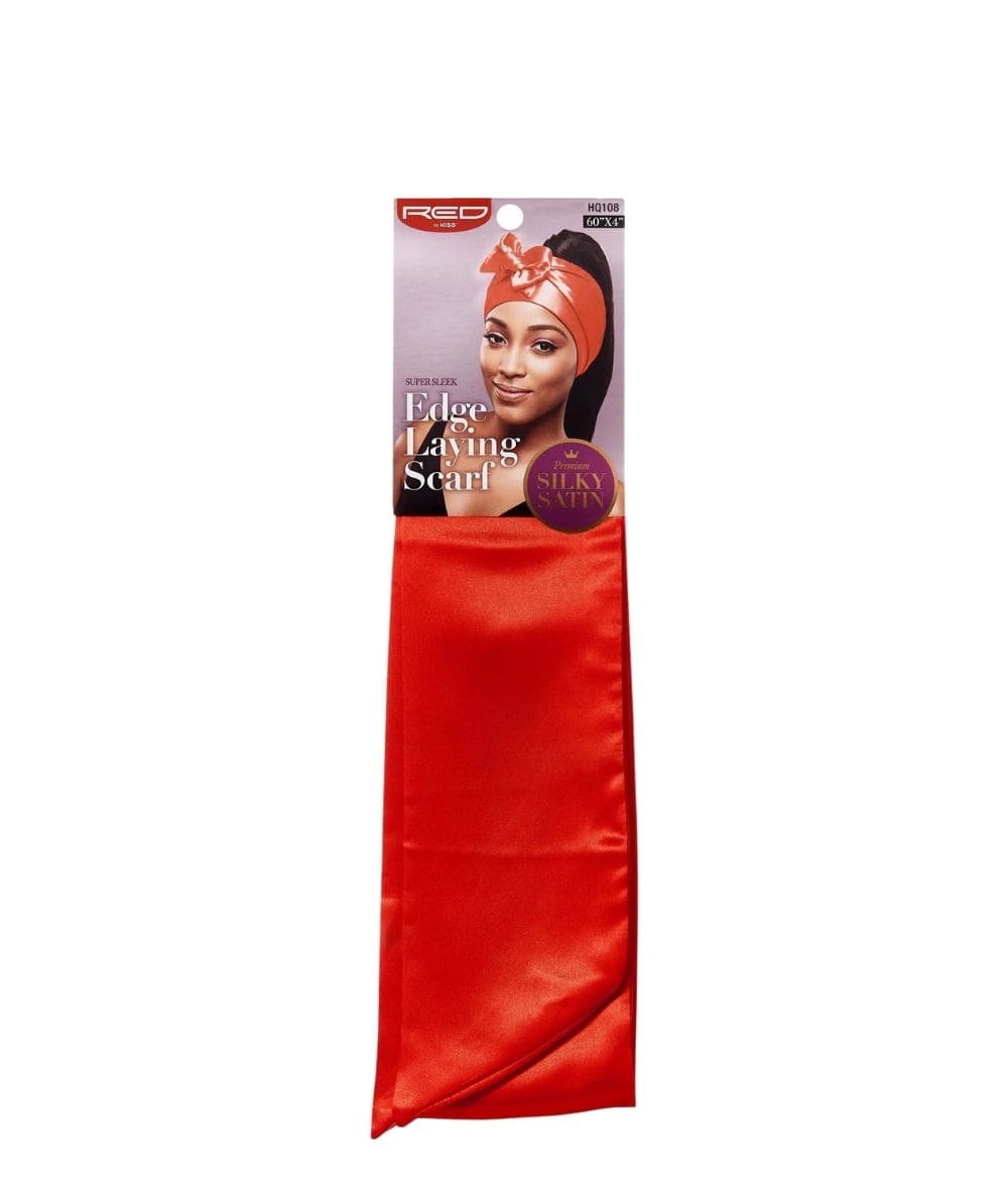 Red By Kiss Edge Laying Scarf [Red] #Hq108, ACCESSORIES JEWELRY FASHION - Cloré Beauty