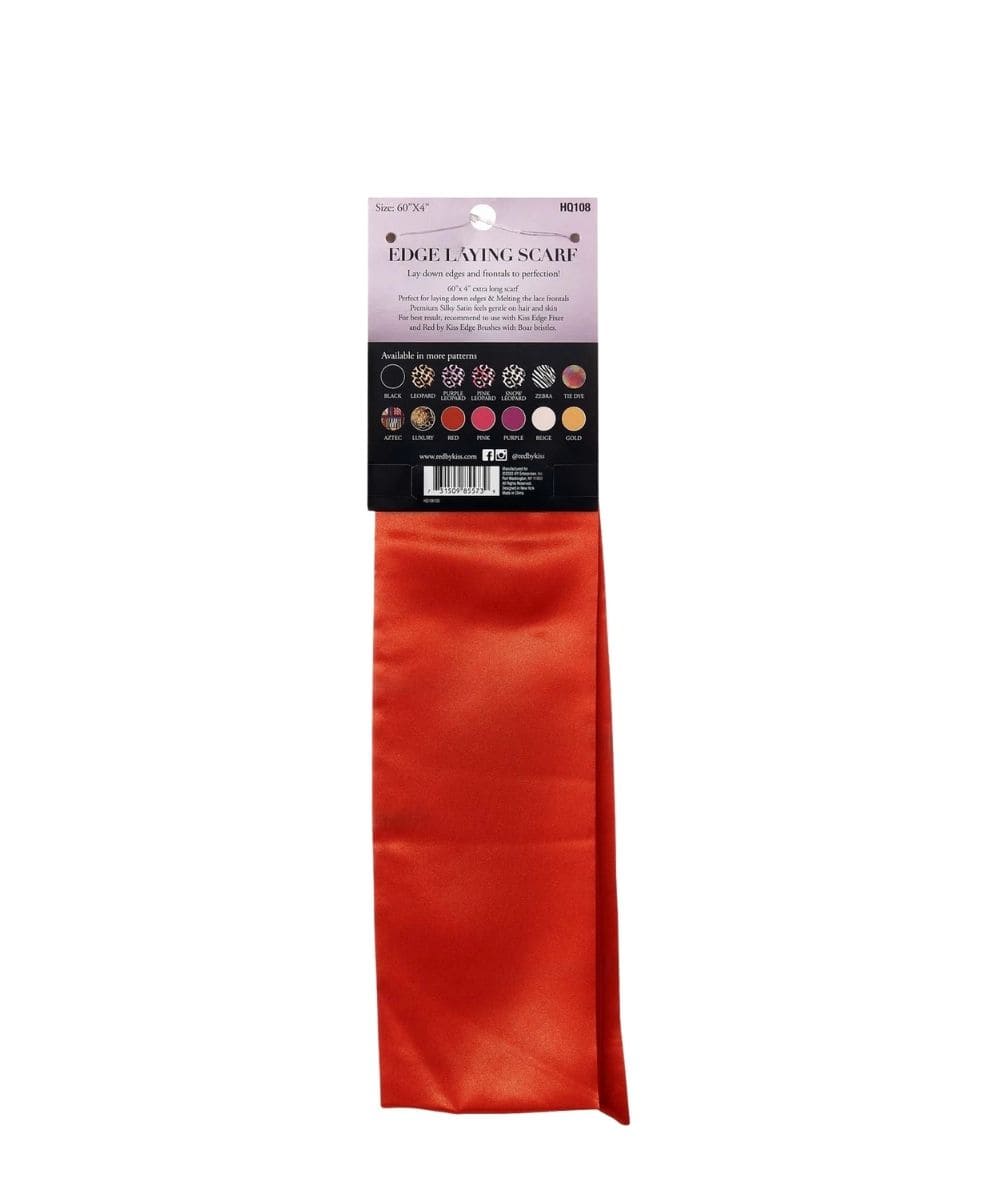 Red By Kiss Edge Laying Scarf [Red] #Hq108, ACCESSORIES JEWELRY FASHION - Cloré Beauty