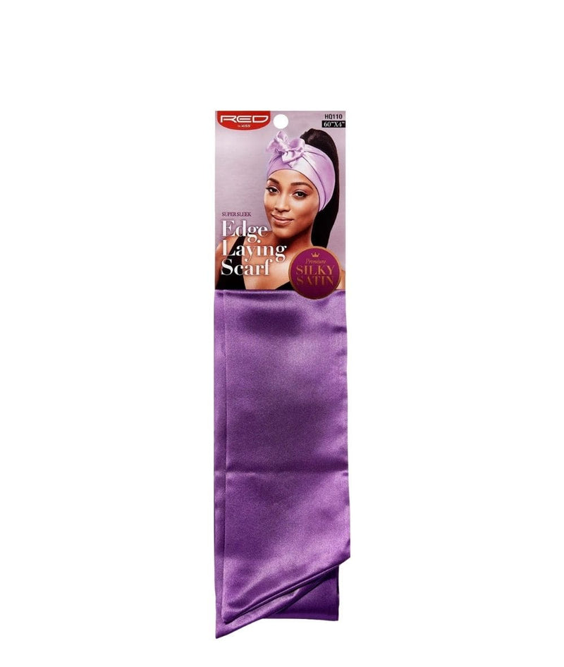 Red By Kiss Edge Laying Scarf [Purple] 