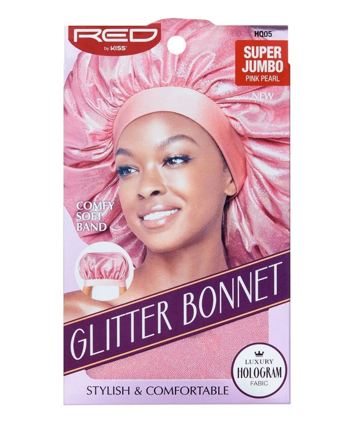 Red By Kiss Glitter Bonnet Super Jumbo [Pink Pearl] #Hq05