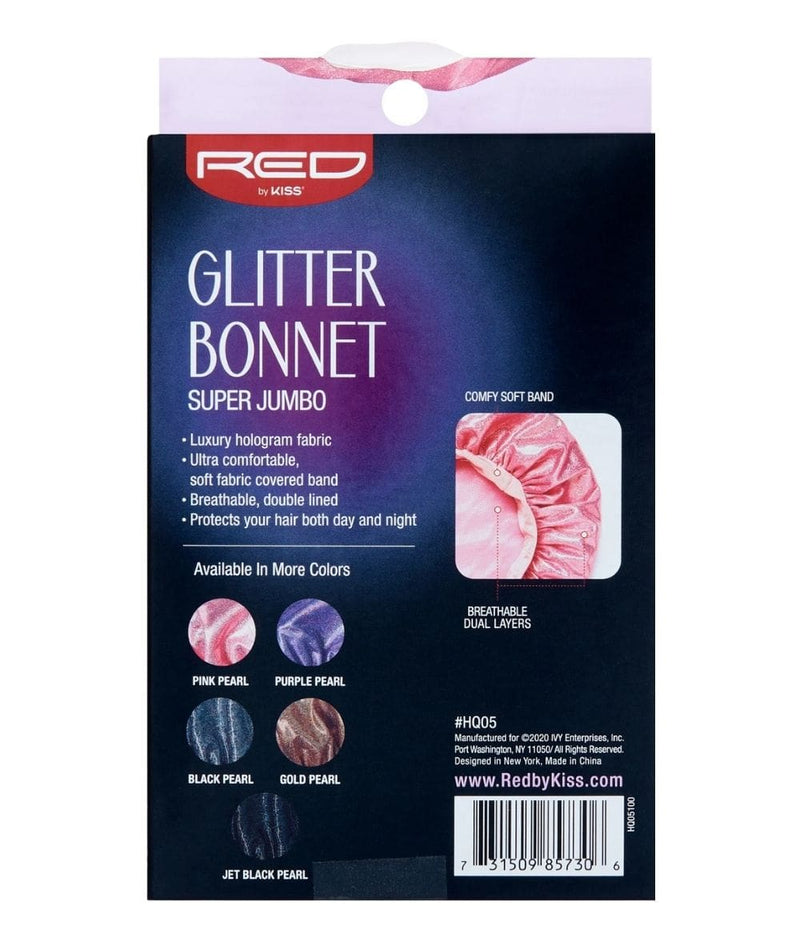 Red By Kiss Glitter Bonnet Super Jumbo [Pink Pearl] 