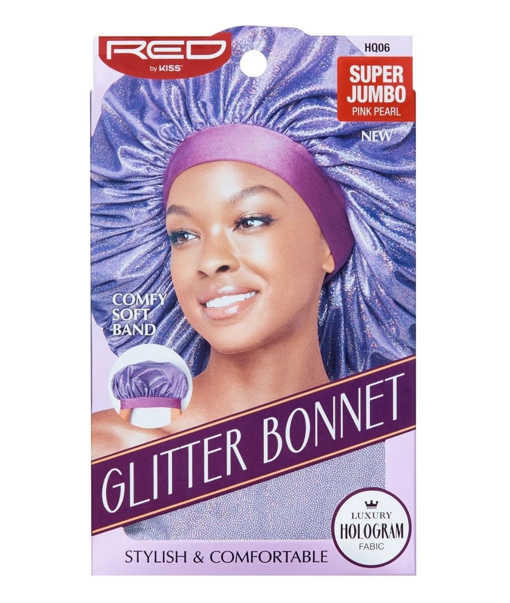 Red By Kiss Glitter Bonnet Super Jumbo [Pulple Pearl] #Hq06, Accessory - Cloré Beauty