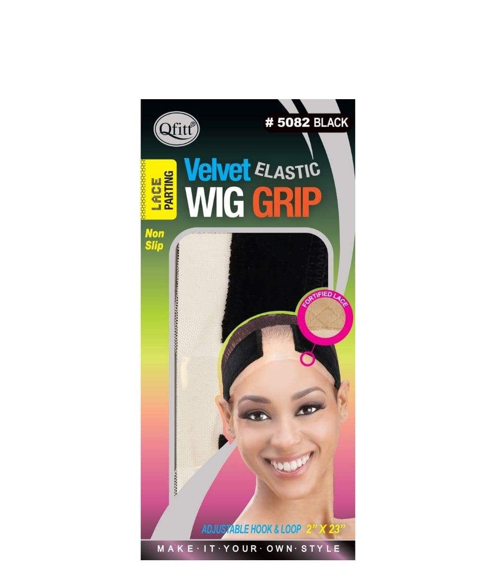 Qfitt Lace Covered Spring Wig Clips Black #1102 / #1104 - YOU PICK