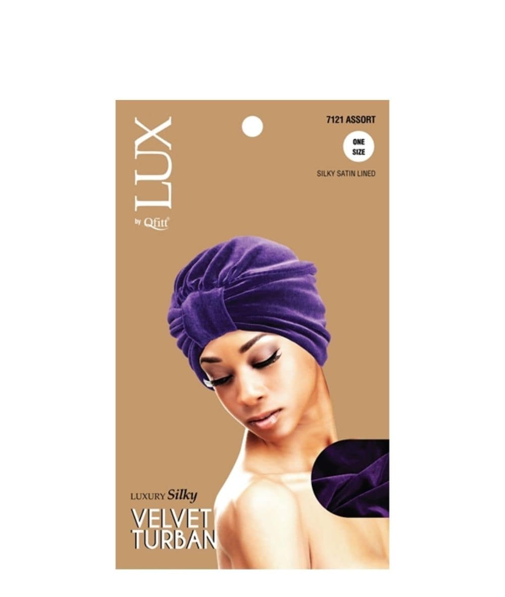 M&M Lux Luxury Silky Velvet Turban [Assort] #7121