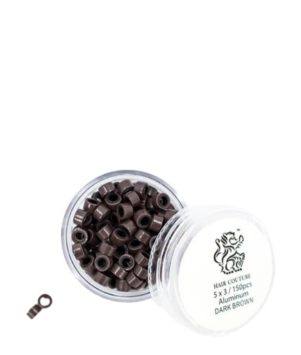 Hair Couture 5X3 Aluminum Tube Locks 150 Pcs, ACCESSORIES JEWELRY FASHION - Cloré Beauty