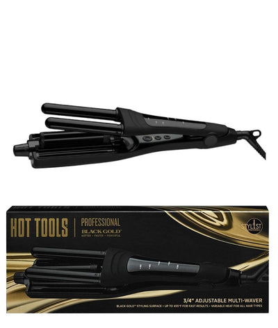 Hot Tools 3/4" Black Gold Adjustable Multi-Waver #Ht1092BGcn