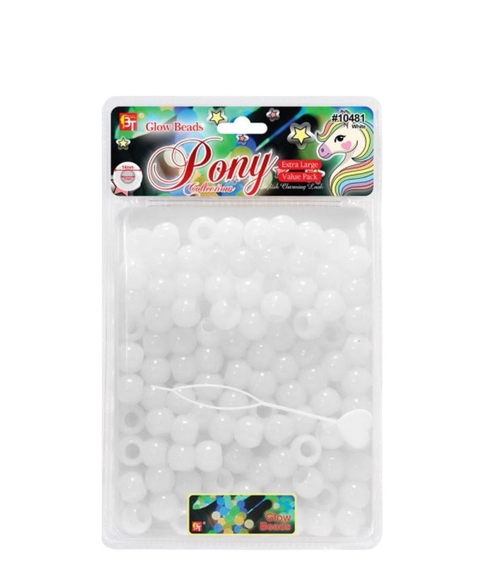 Beauty Town Extra Large 7Mm Glow Round Beads Value Pack