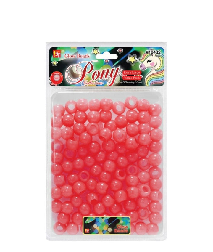 Beauty Town Extra Large 7Mm Glow Round Beads Value Pack