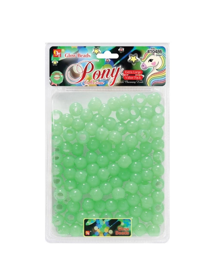 Beauty Town Extra Large 7Mm Glow Round Beads Value Pack