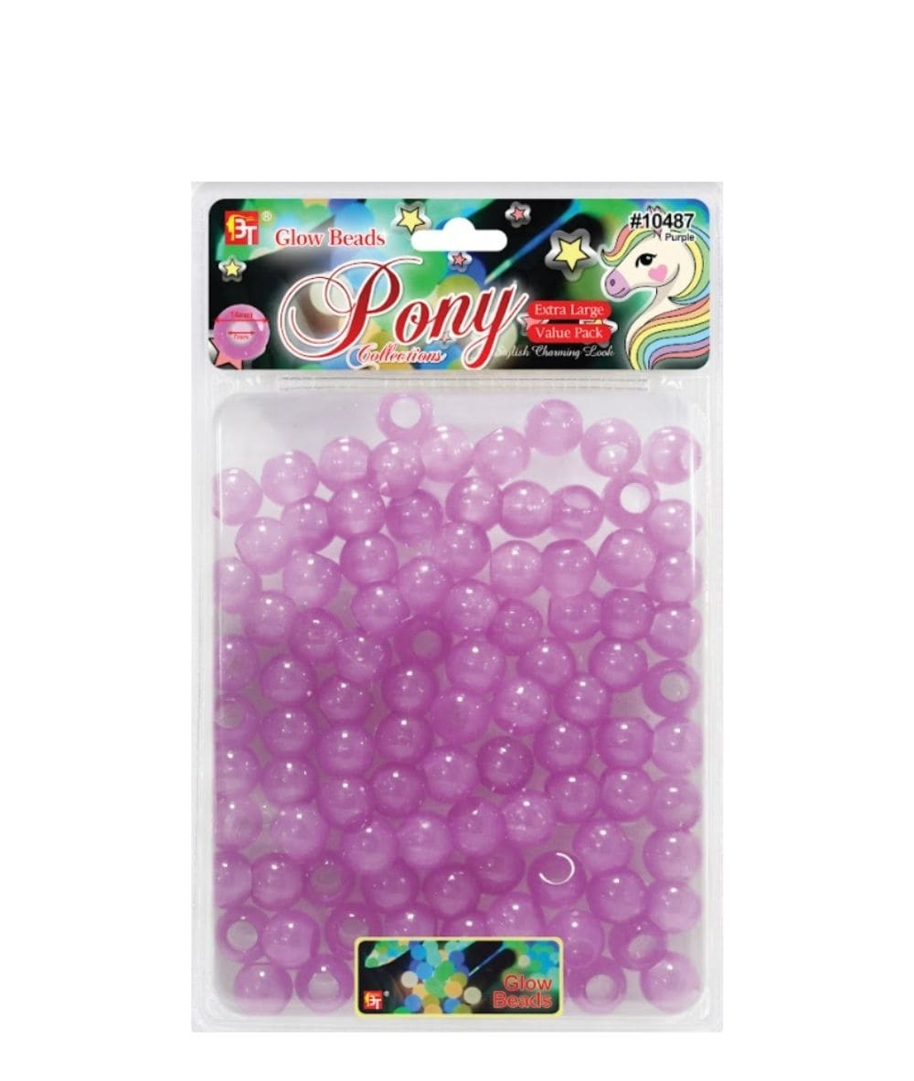 Beauty Town Extra Large 7Mm Glow Round Beads Value Pack