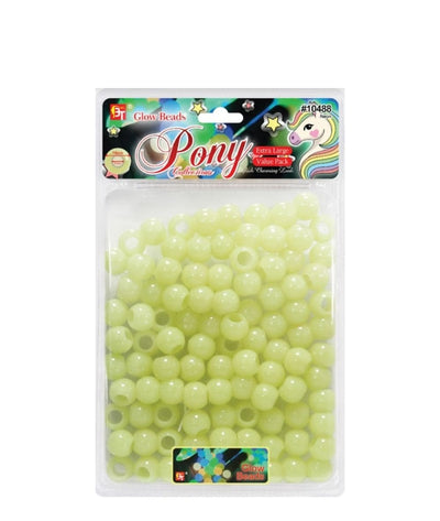 Beauty Town Extra Large 7Mm Glow Round Beads Value Pack