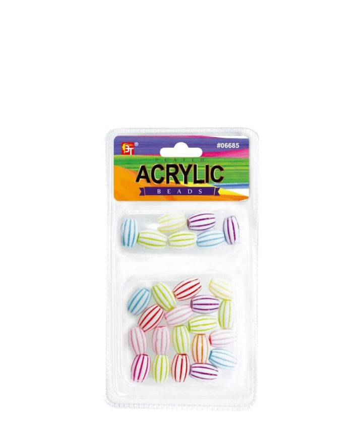 Beauty Town Plated Acrylic Beads Value Pack