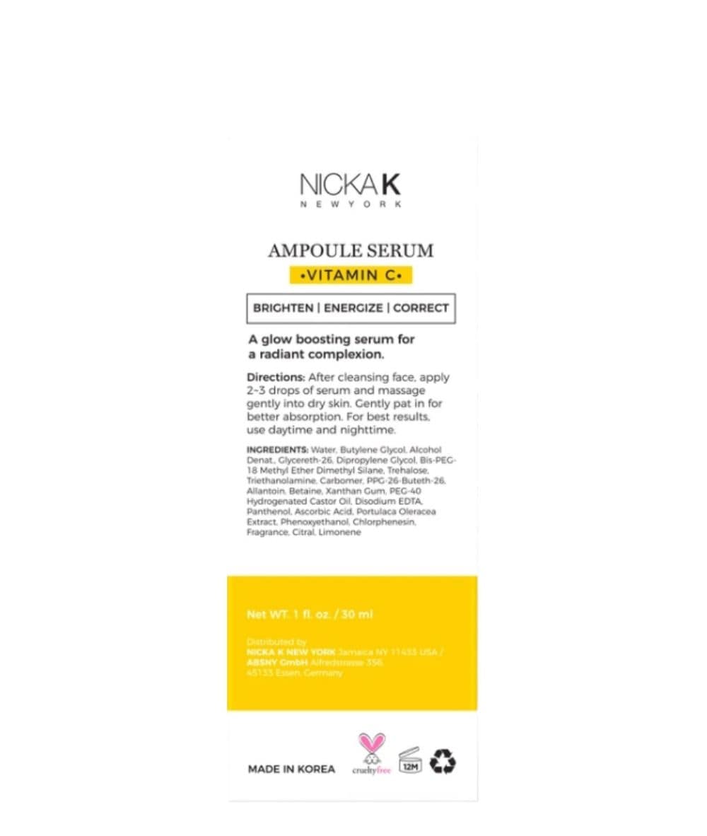 Nicka K Ampoule Serum #Ssam01 [Vitamin C], SKIN CARE - Cloré Beauty