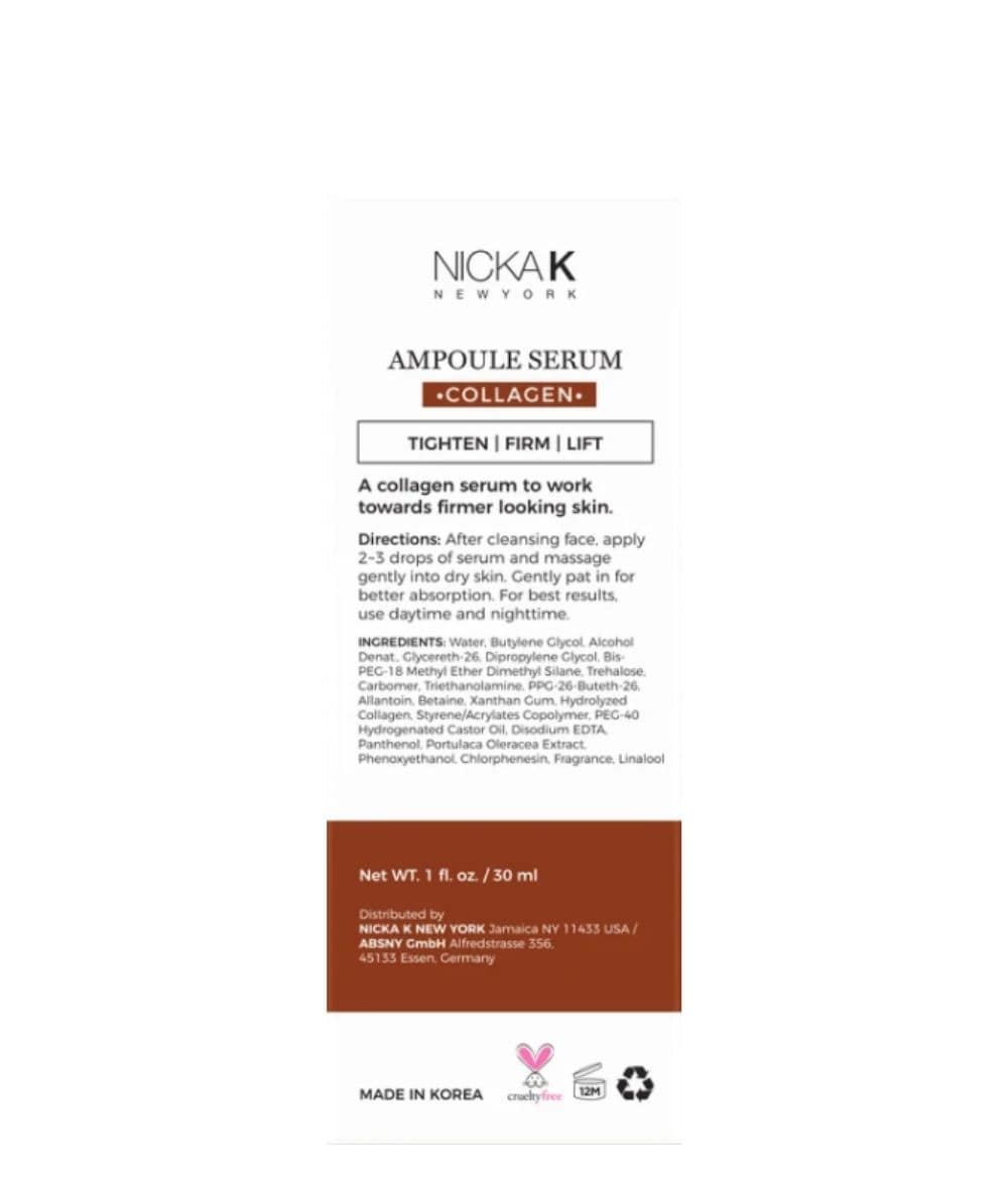 Nicka K Ampoule Serum #Ssam03 [Collagen], SKIN CARE - Cloré Beauty