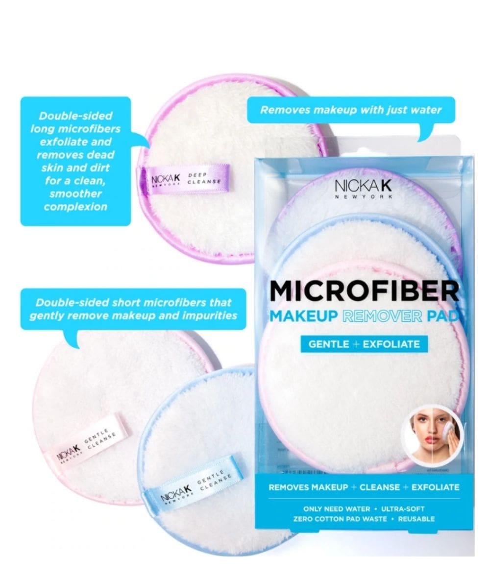 Nicka K Microfiber Makeup Remover Pad #Trpd