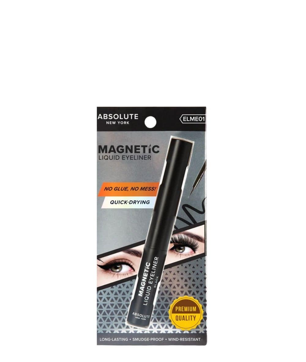 Absolute Newyork Magnetic Liquid Eyeliner [Black] 0.12 oz #Elme01, COSMETICS MAKEUP - Cloré Beauty