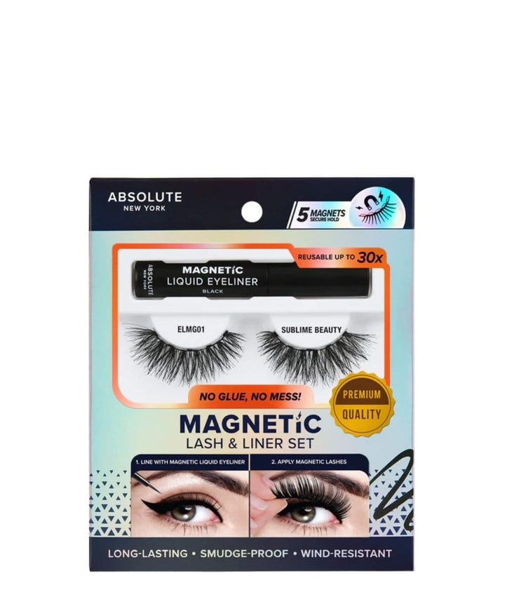 Absolute Newyork Magnetic Lash & Liner Set #Elmg