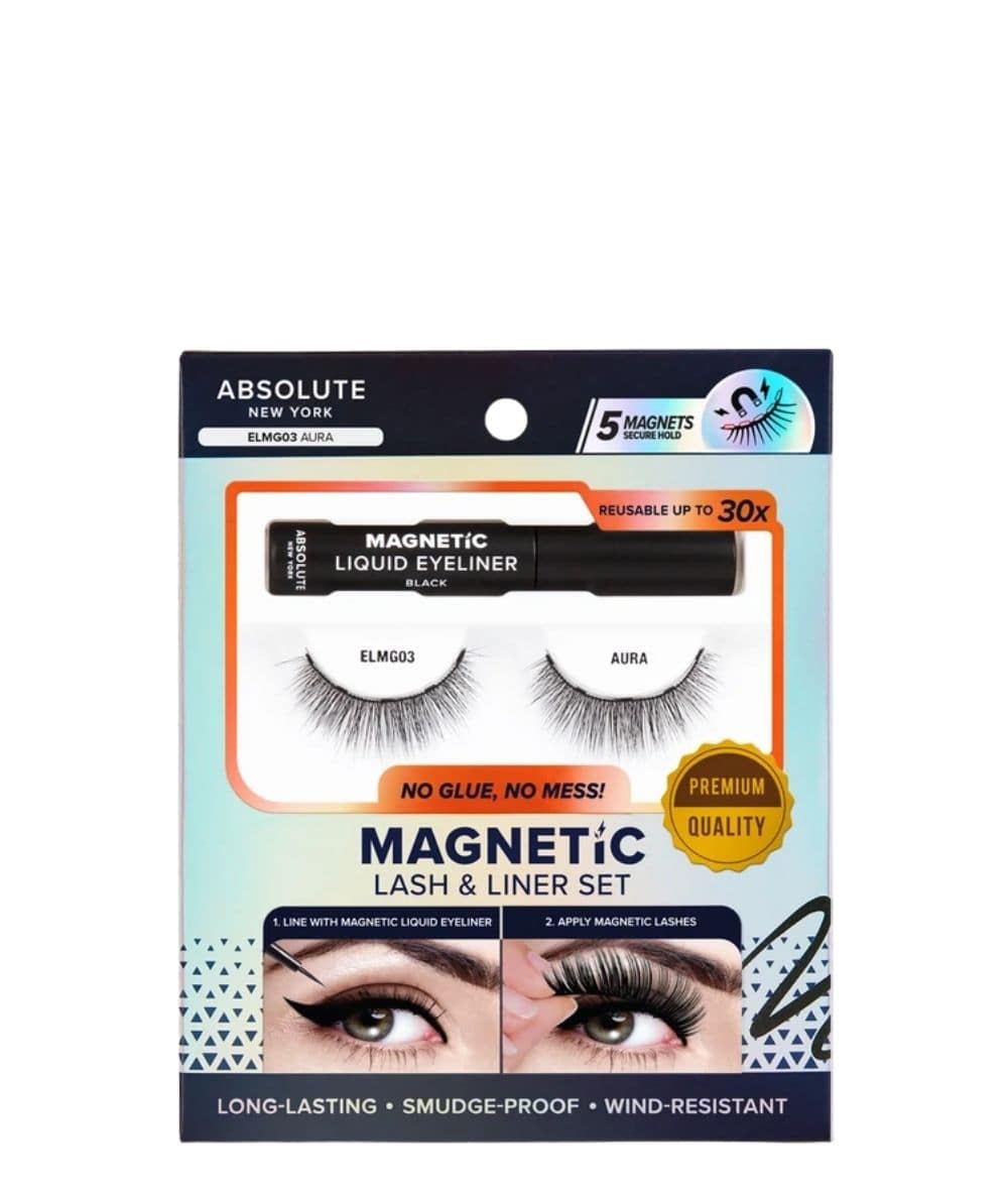 Absolute Newyork Magnetic Lash & Liner Set #Elmg, COSMETICS MAKEUP - Cloré Beauty
