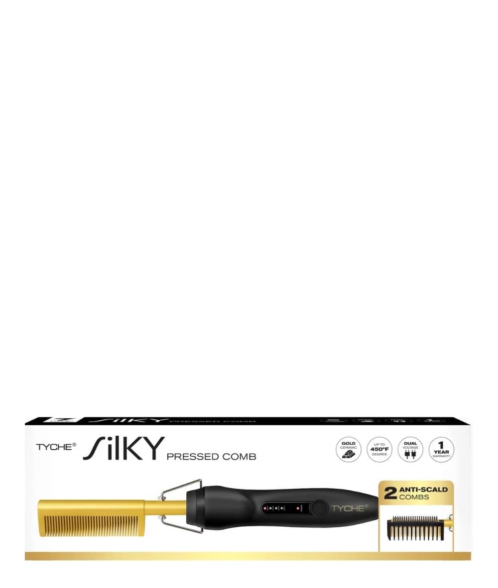Tyche Silky Pressed Comb #HzPC04, HAIR STYLING TOOLS - Cloré Beauty