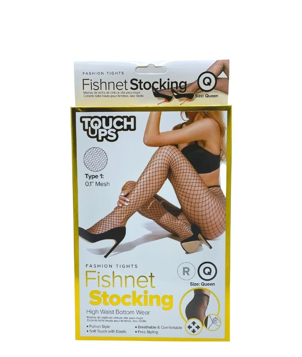 Touch Ups Mesh Fishnet Stockings [Queen]