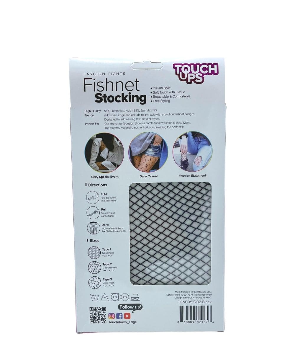 Touch Ups Mesh Fishnet Stockings [Queen]