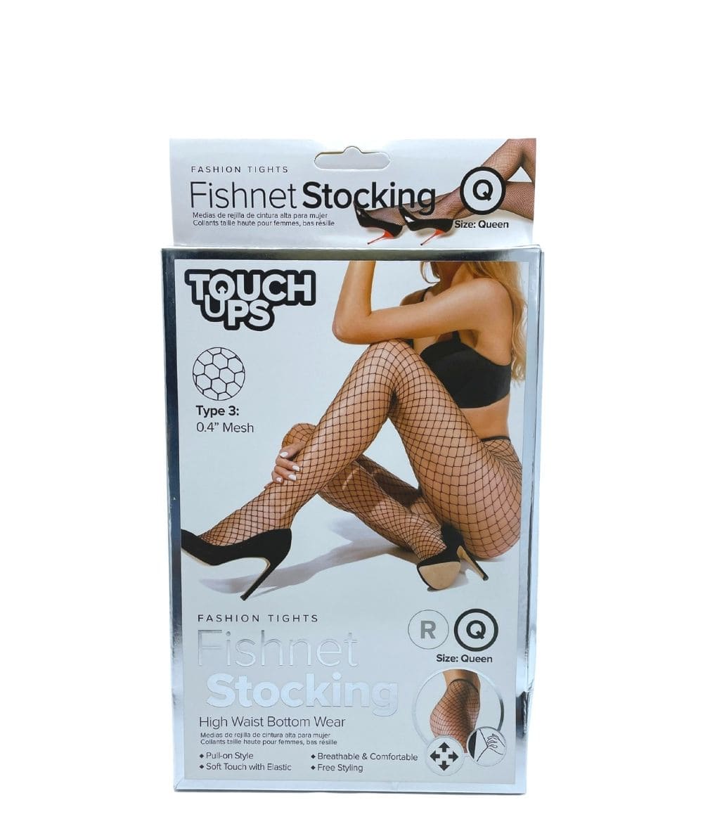 Touch Ups Mesh Fishnet Stockings [Queen], ACCESSORIES JEWELRY FASHION - Cloré Beauty