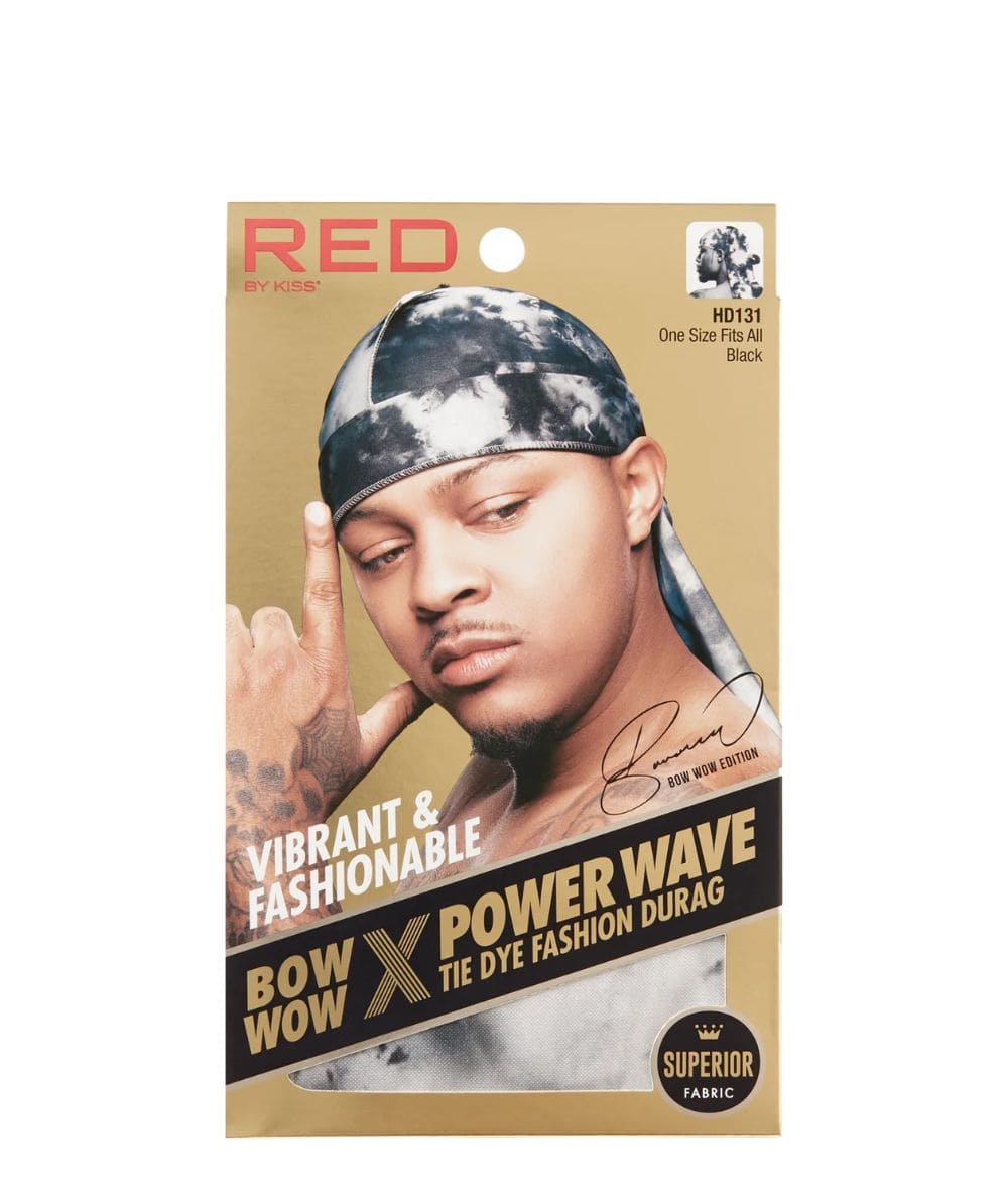 Red By Kiss Power Wave Tie Dye Durag #Hd