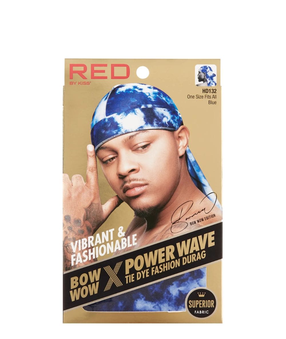 Red By Kiss Power Wave Tie Dye Durag #Hd, ACCESSORIES JEWELRY FASHION - Cloré Beauty