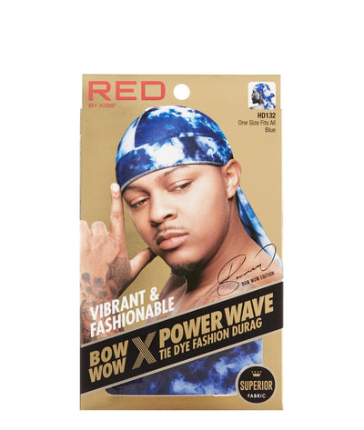 Red By Kiss Power Wave Tie Dye Durag #Hd