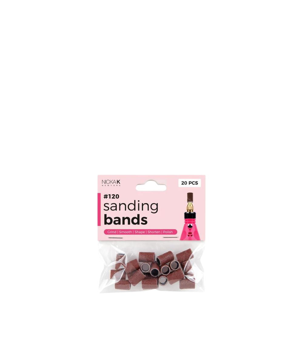 Nicka K Sanding Bands (20Pcs) #TEAT01, Cosmetics - Cloré Beauty