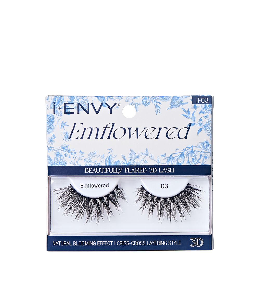 Kiss I-Envy Beautyfully Flared 3D Lash Emflowered