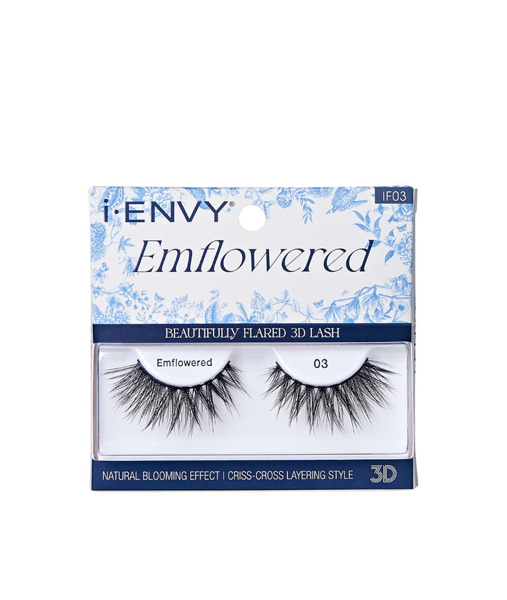 Kiss I-Envy Beautyfully Flared 3D Lash Emflowered