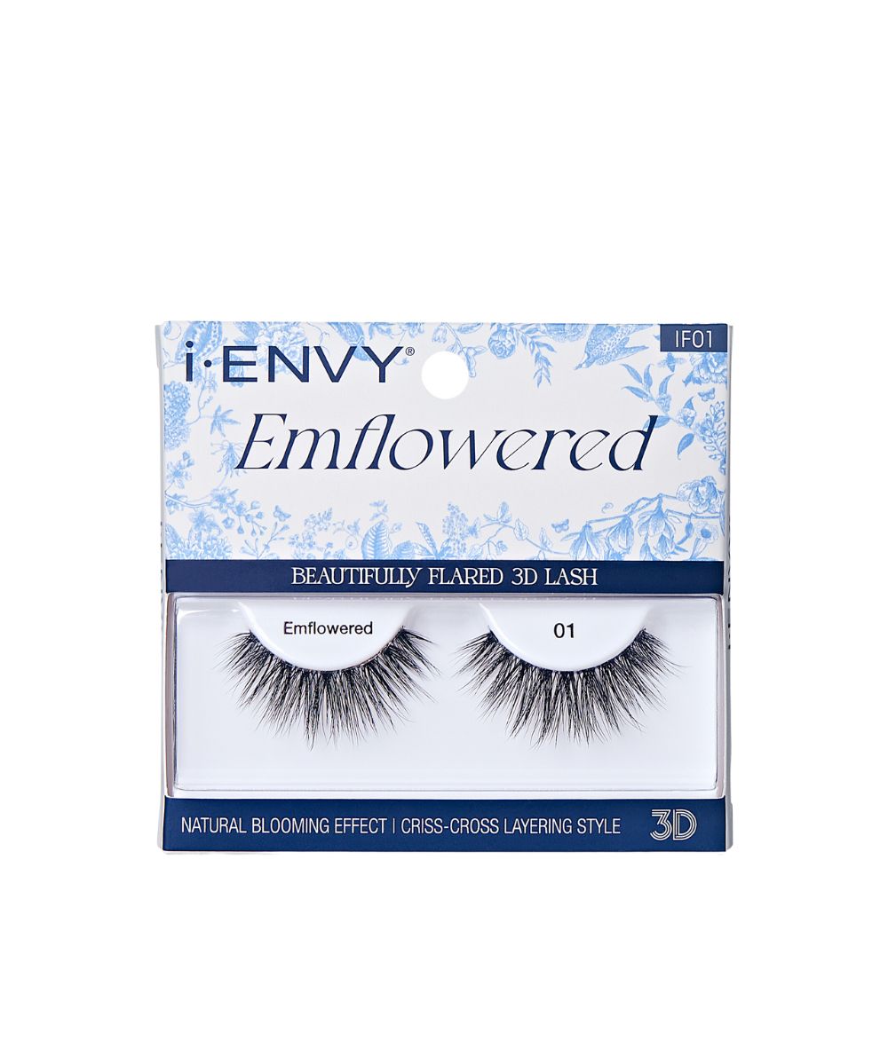 Kiss I-Envy Beautyfully Flared 3D Lash Emflowered