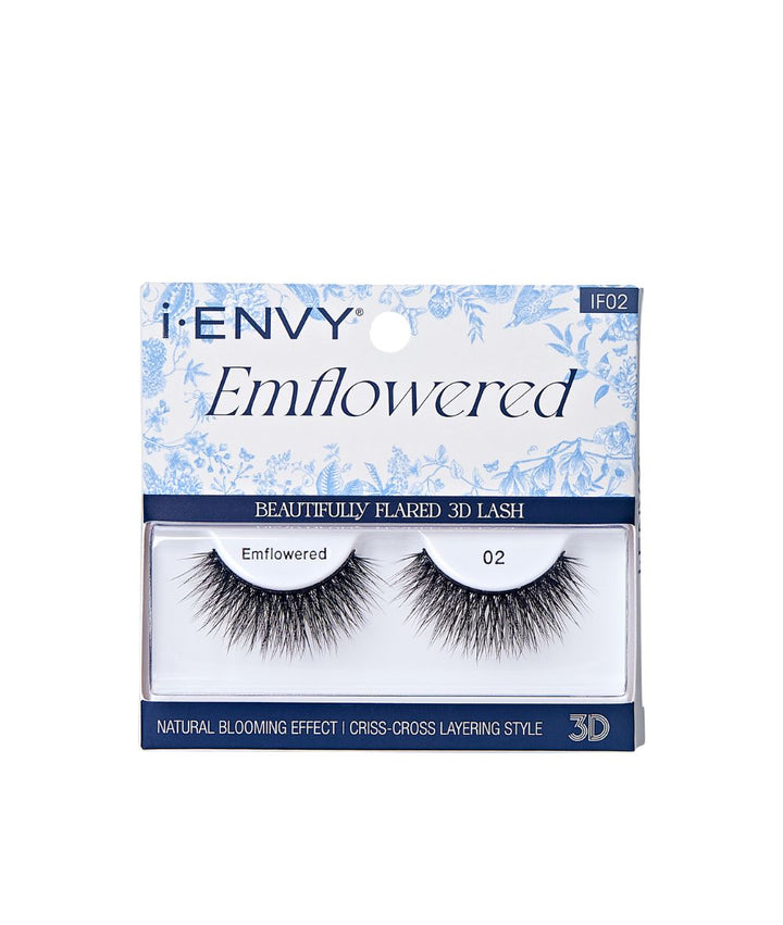 Kiss I-Envy Beautyfully Flared 3D Lash Emflowered