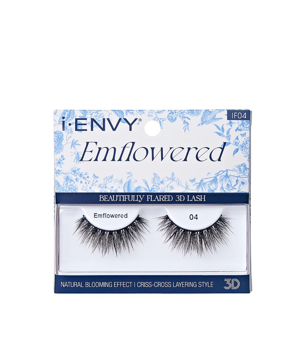 Kiss I-Envy Beautyfully Flared 3D Lash Emflowered