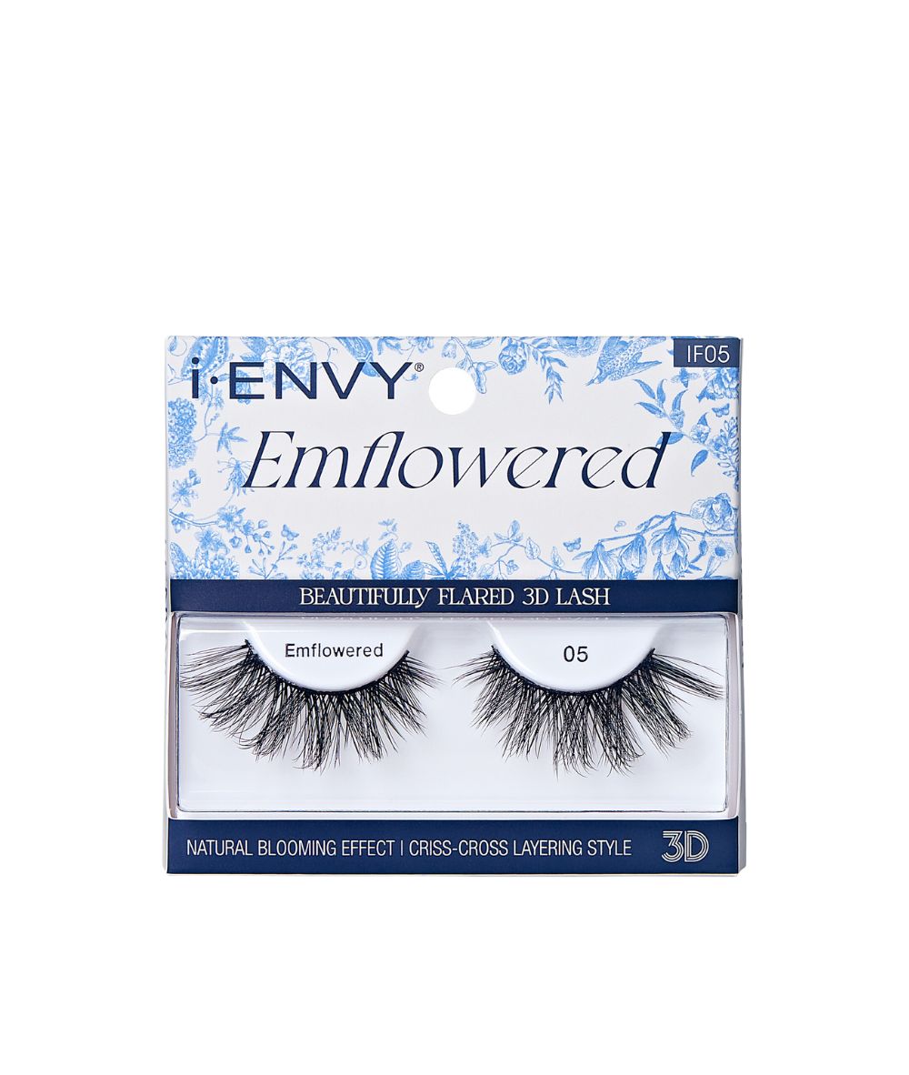 Kiss I-Envy Beautyfully Flared 3D Lash Emflowered