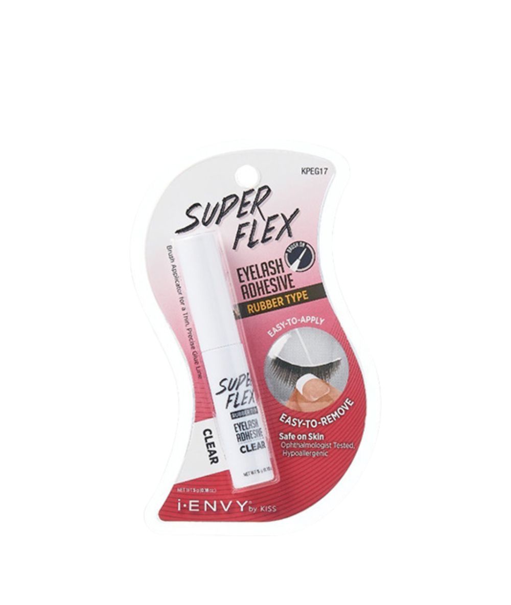 Kiss I-Envy Super Flex Eyelash Adhesive Glue[Clear] #Kpeg17, COSMETICS MAKEUP - Cloré Beauty