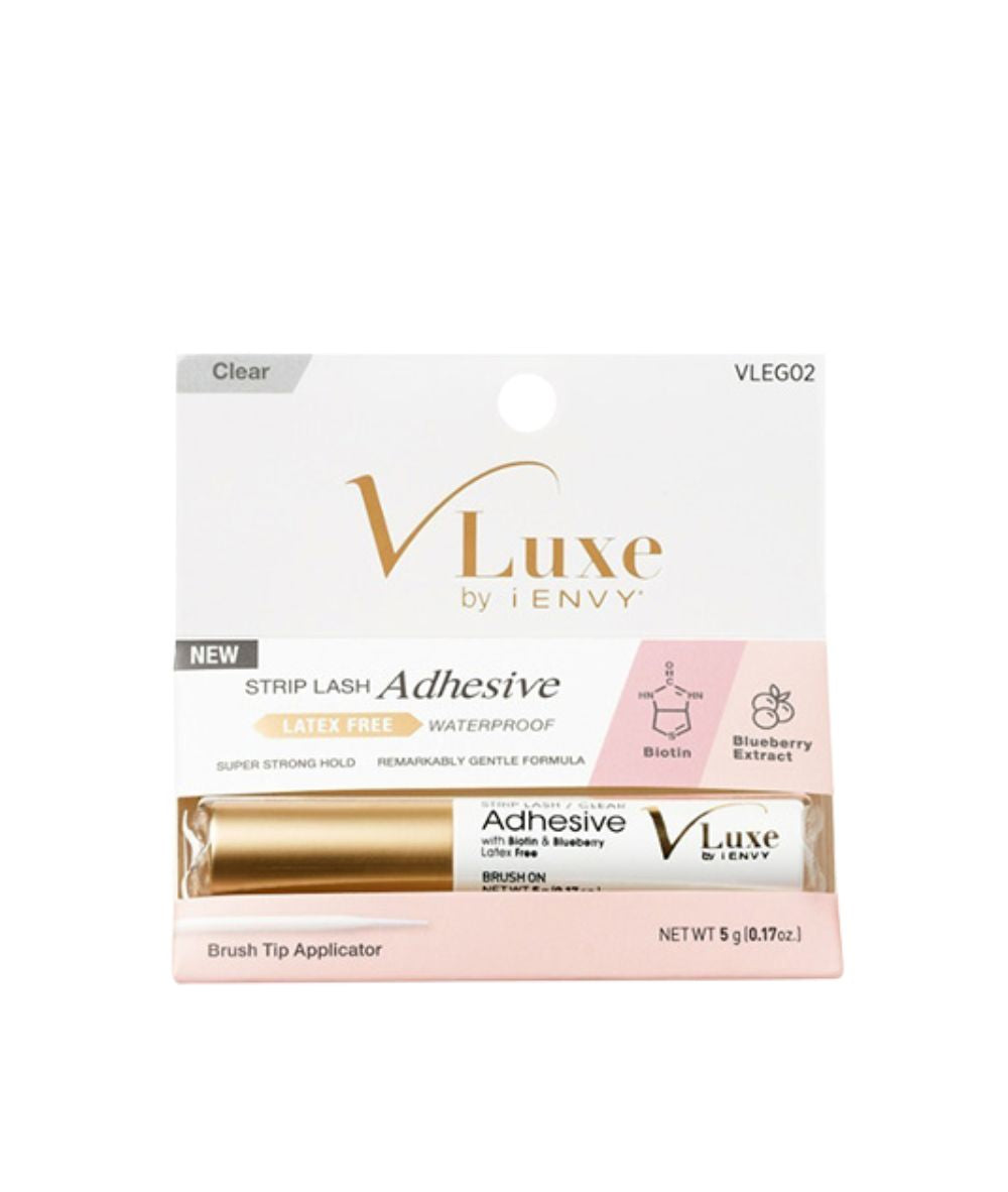 Kiss I-Envy V Luxe Biotin Strip Lash Glue [Clear] #Vleg02, COSMETICS MAKEUP - Cloré Beauty