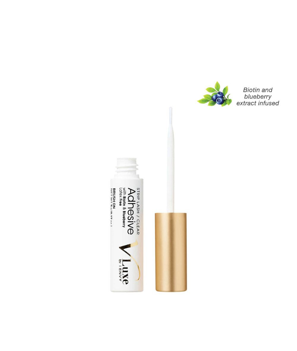 Kiss I-Envy V Luxe Biotin Strip Lash Glue [Clear] #Vleg02, COSMETICS MAKEUP - Cloré Beauty